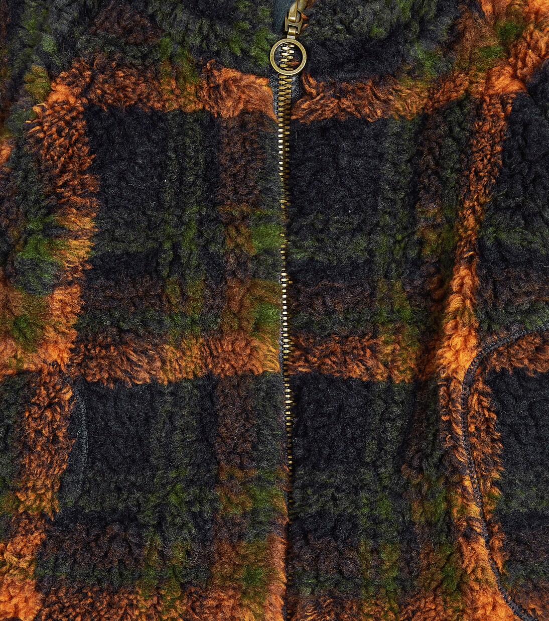 Baby Epi checked fleece jacket | 1 + in the Family