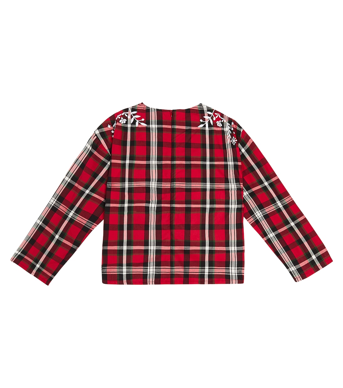 Tartan cotton shirt | Kenzo Kids