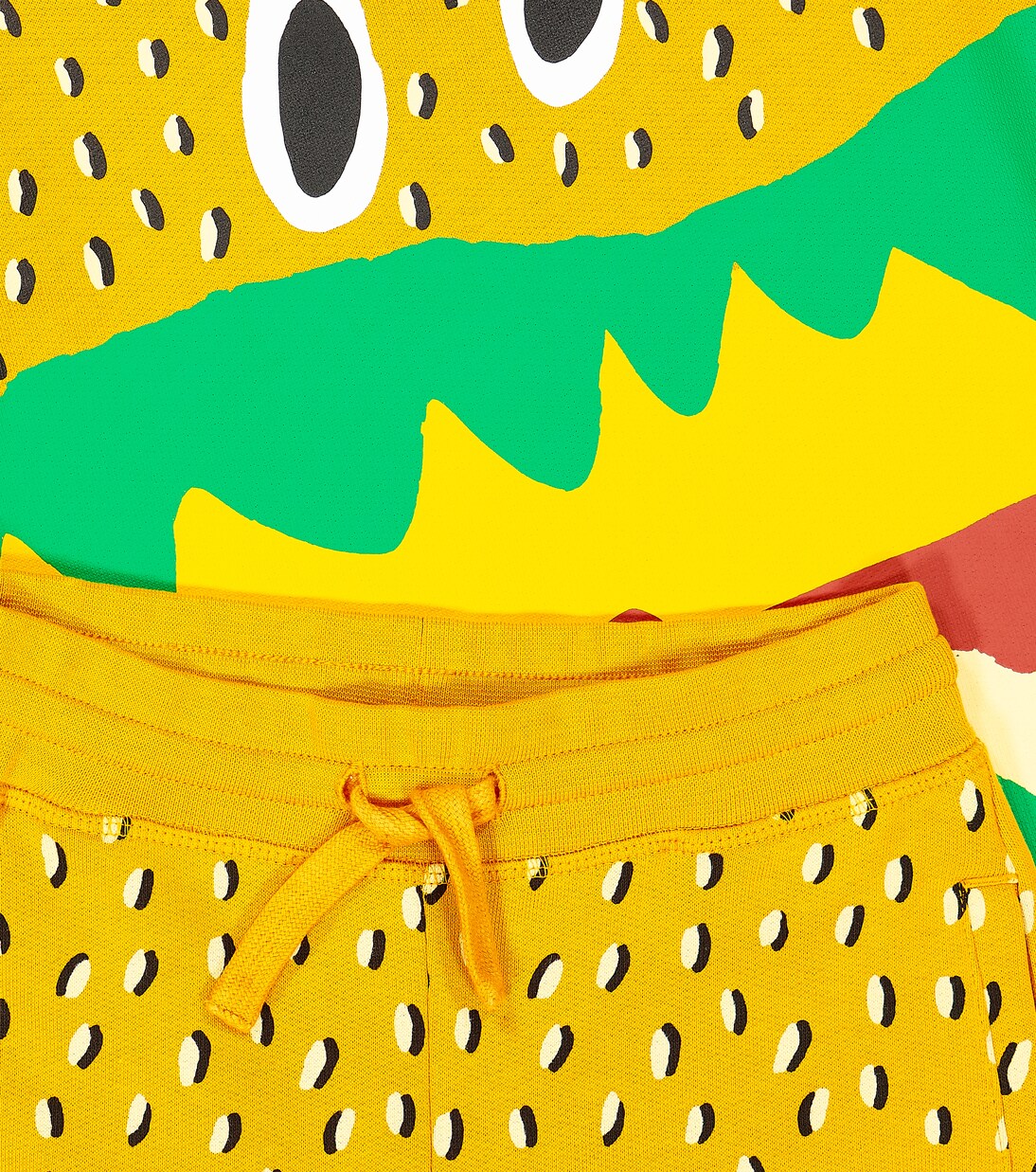 Printed cotton sweatshirt and sweatpants set | Stella McCartney Kids