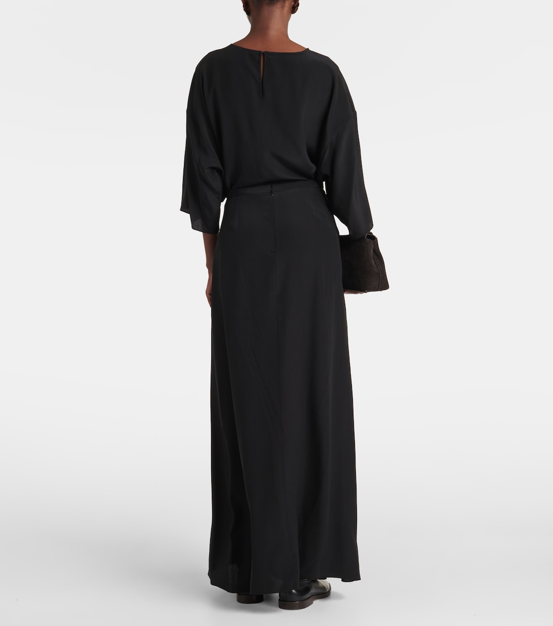 Maxirock Lotta aus Seide | Fforme