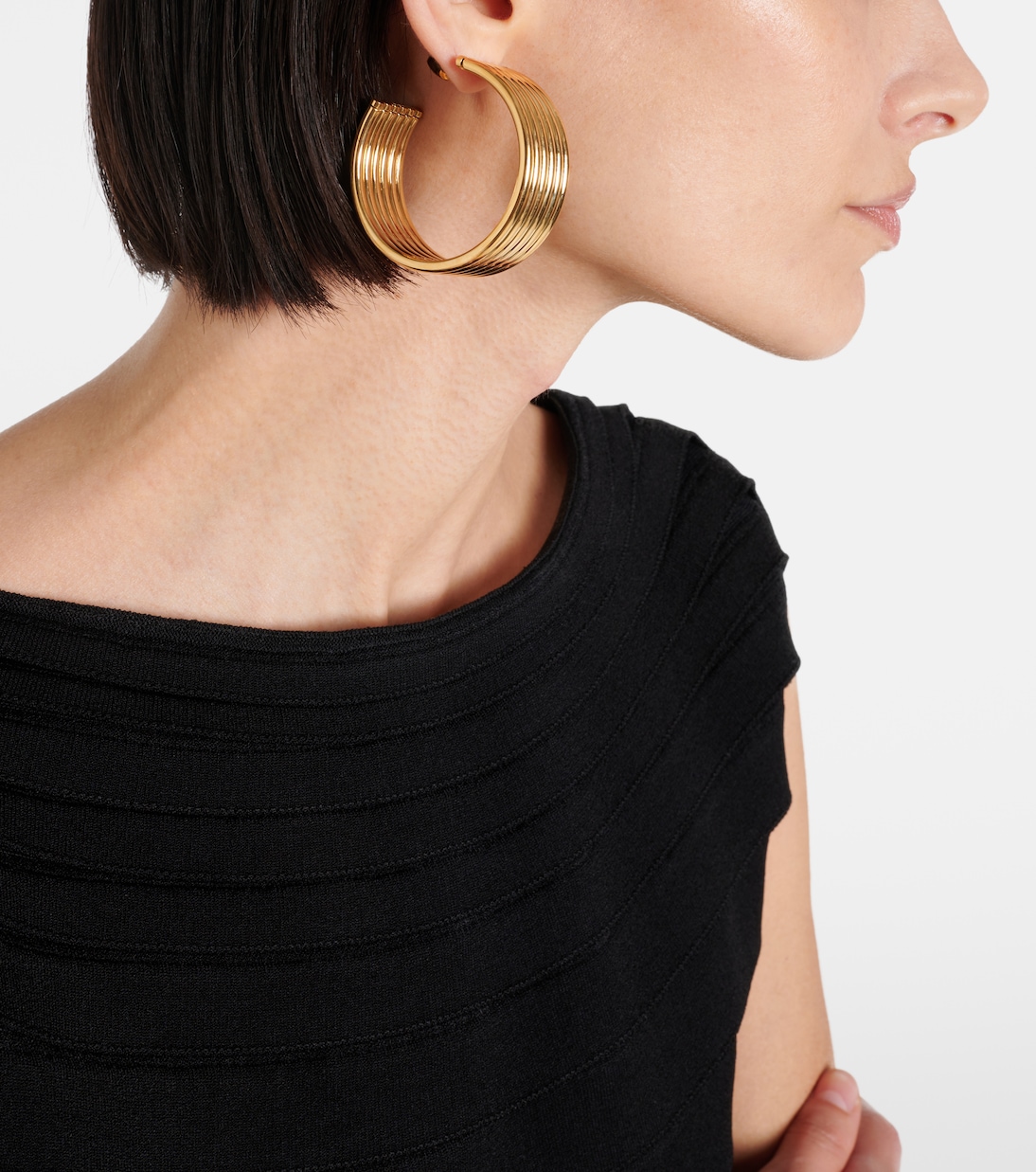 Loop hoop earrings | Alaïa