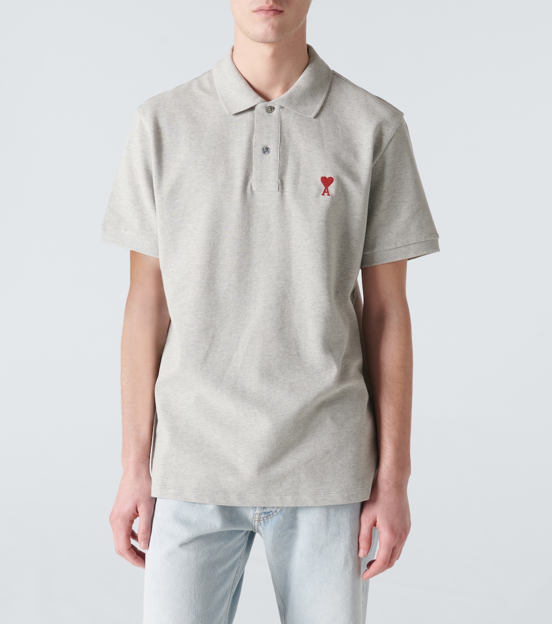 Polohemd Ami de Cœur aus Baumwoll-Piqué | Ami Paris