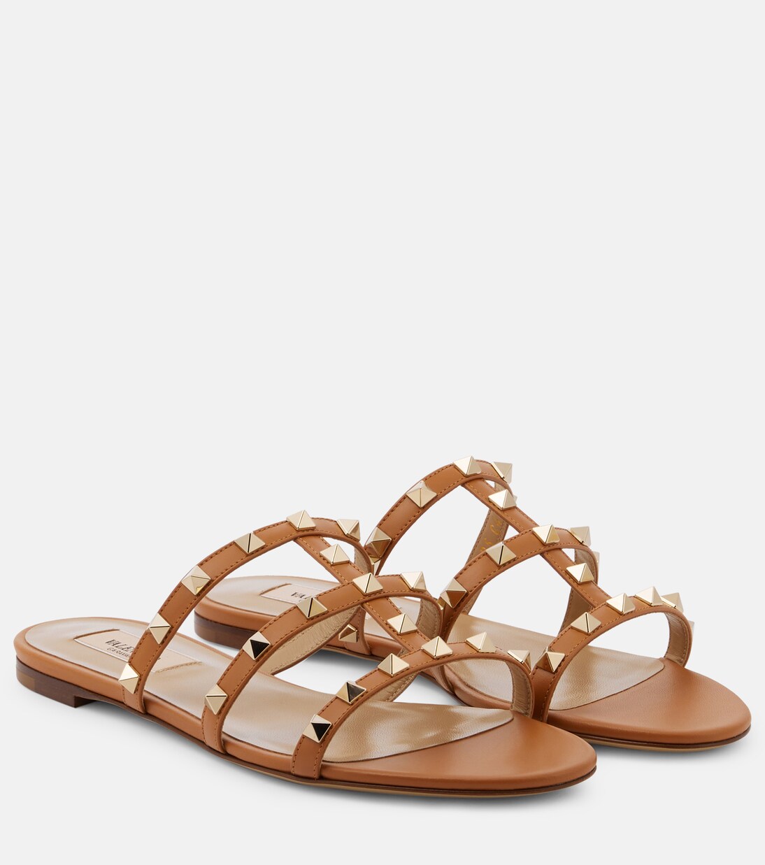 Rockstud leather sandals | Valentino Garavani