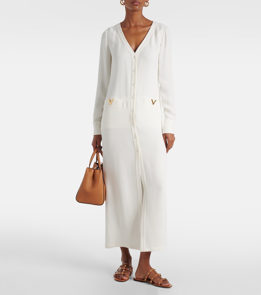 Rockstud leather sandals | Valentino Garavani