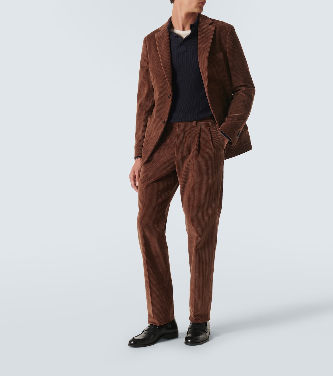Cotton corduroy blazer | Slowear