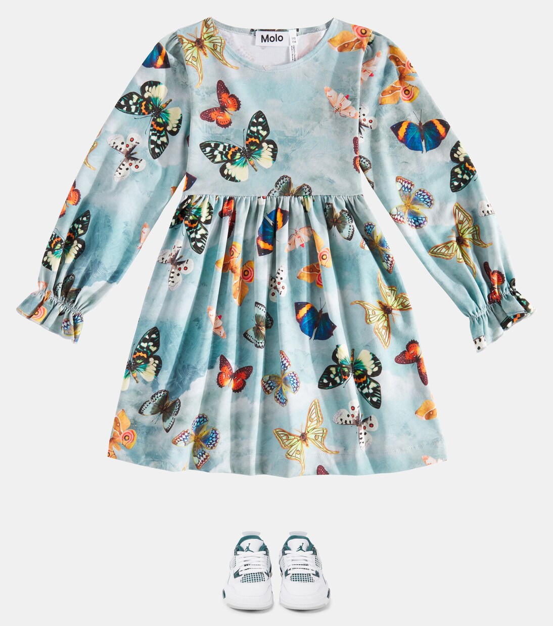 Robe Camie imprimée en coton mélangé | Molo