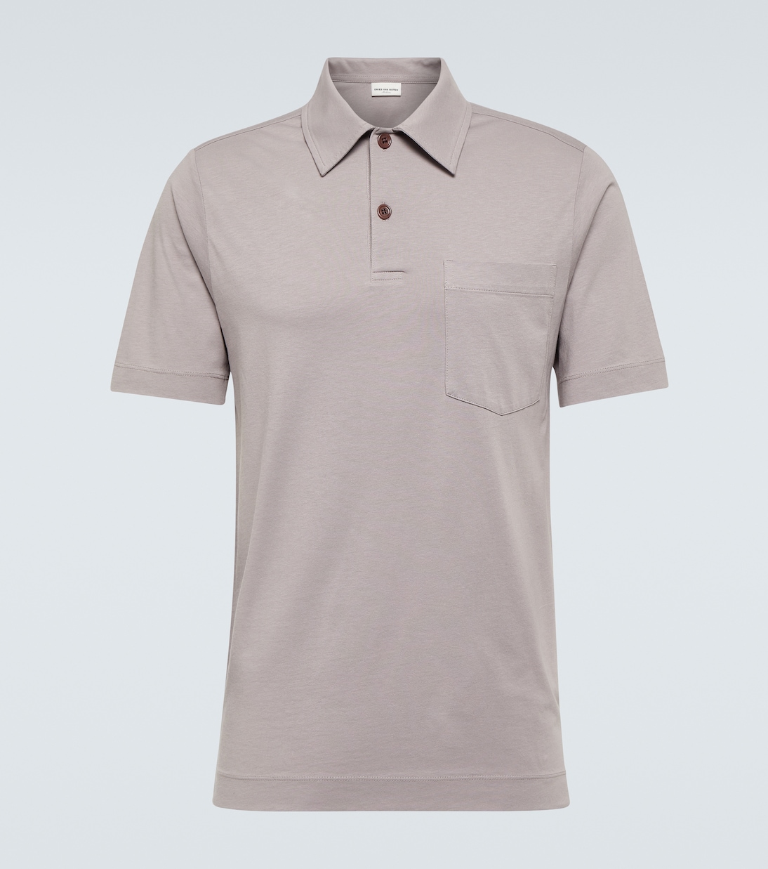 Cotton jersey polo shirt | Dries Van Noten