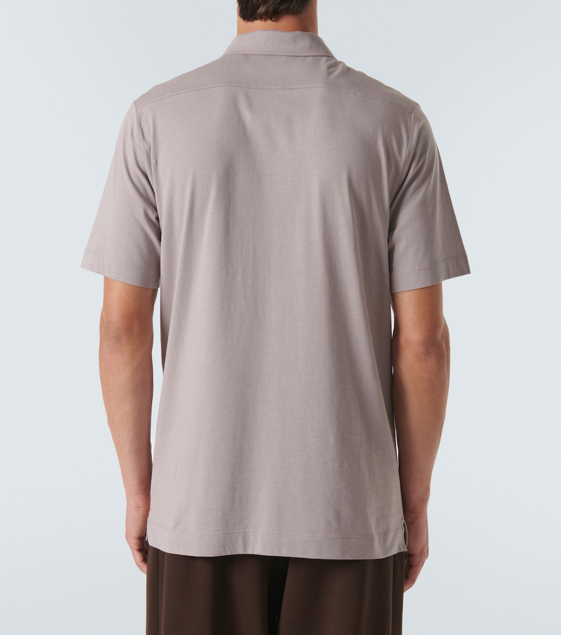 Cotton jersey polo shirt | Dries Van Noten