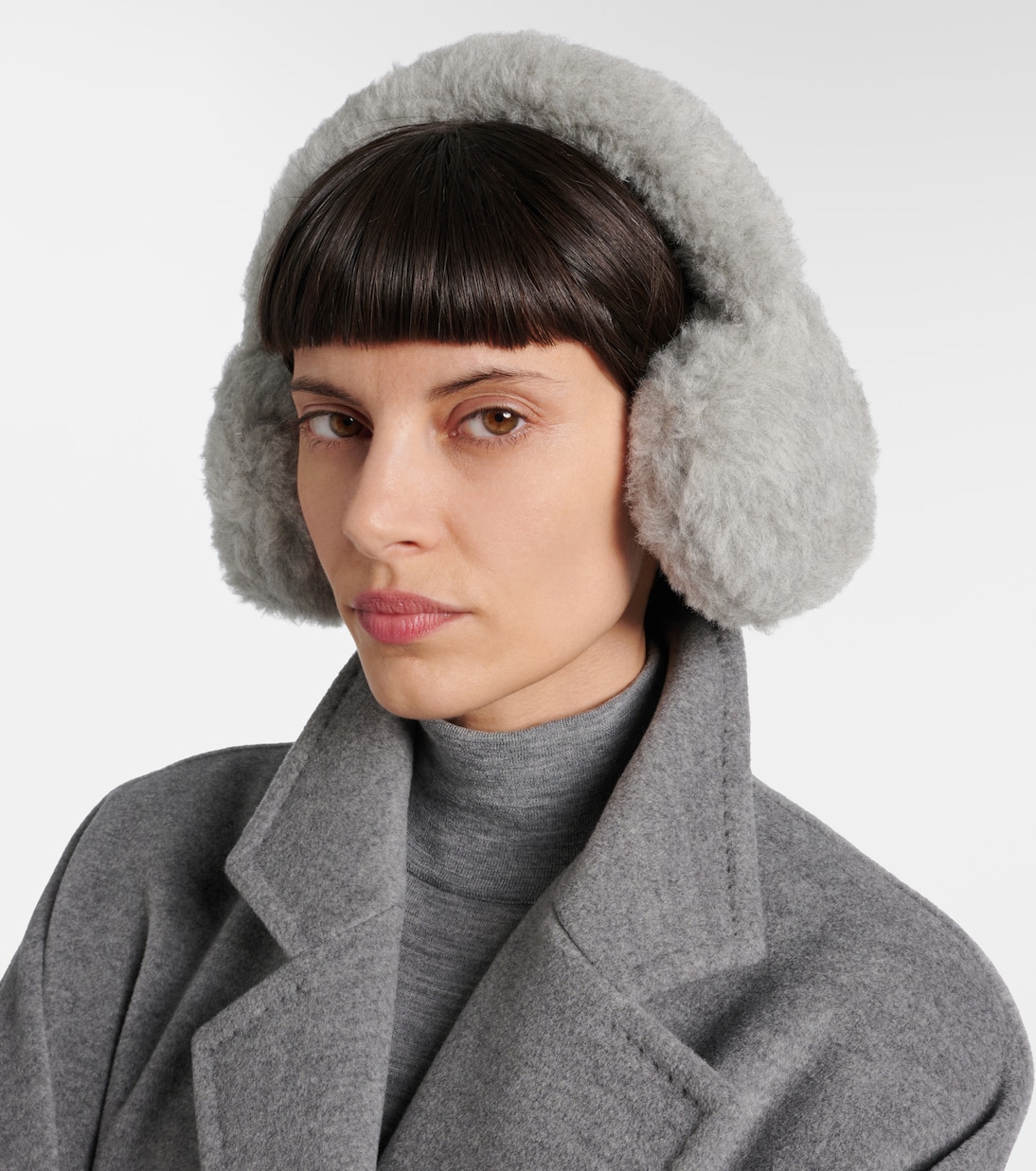 Orejeras Muffy de tejido teddy | Max Mara