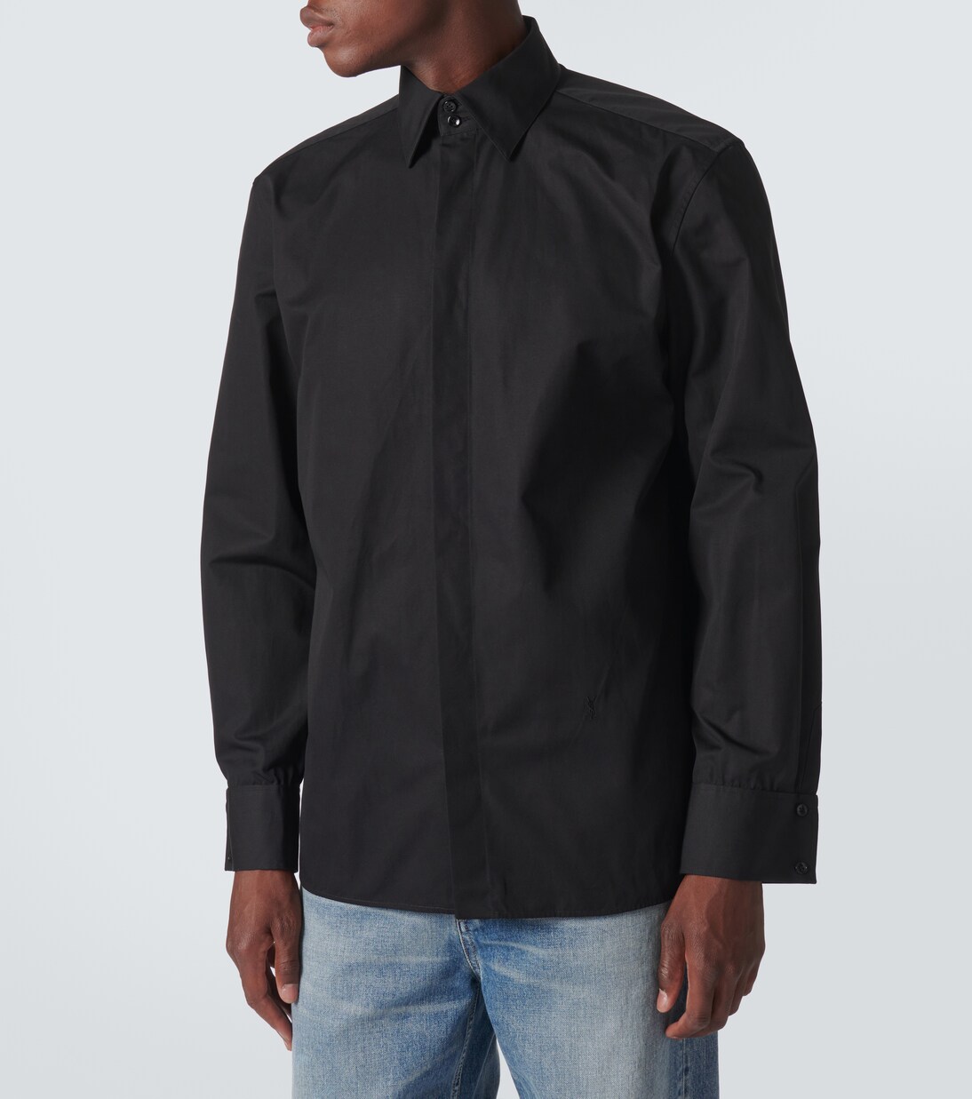 Cassandre cotton poplin shirt | Saint Laurent