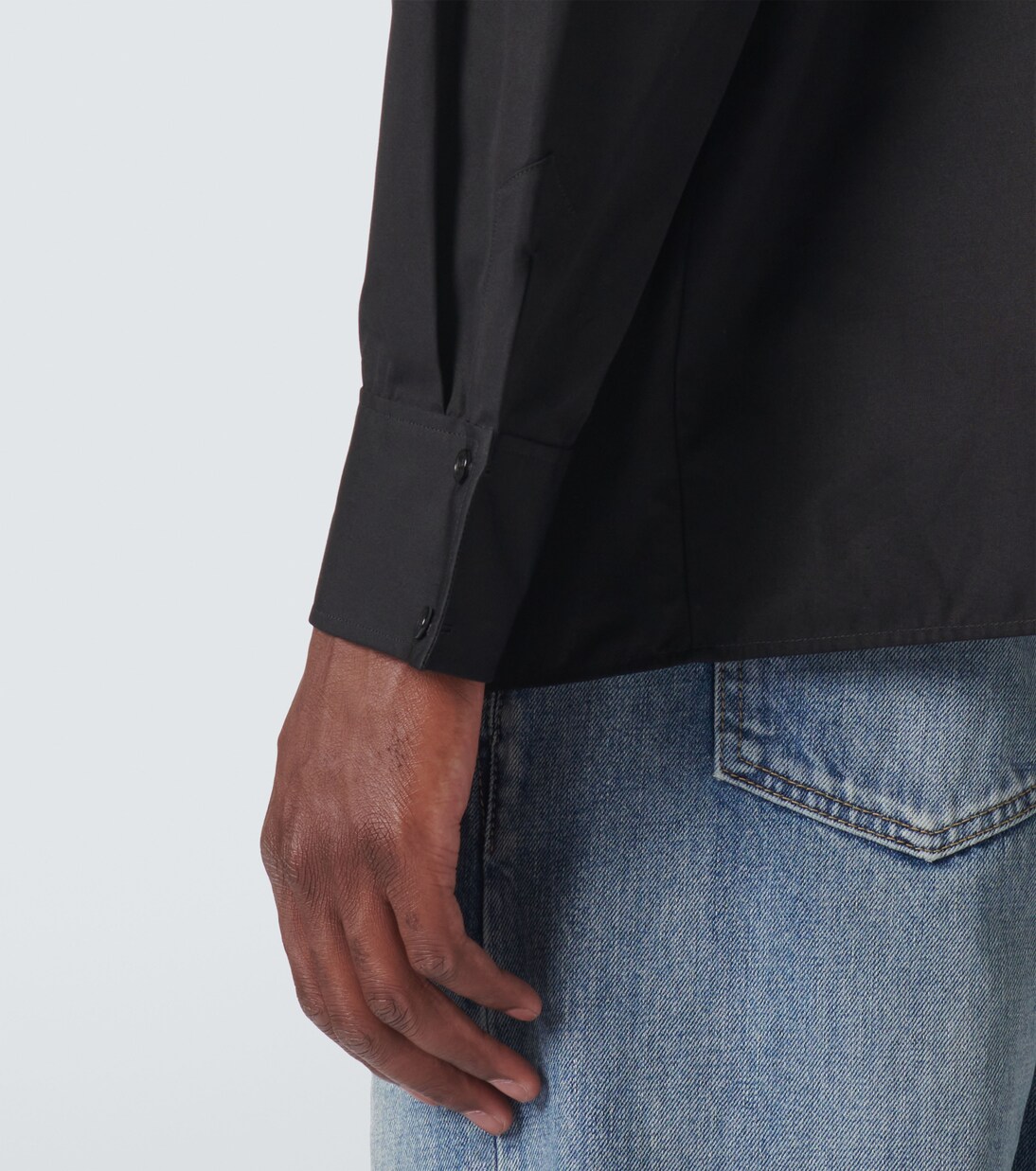 Cassandre cotton poplin shirt | Saint Laurent