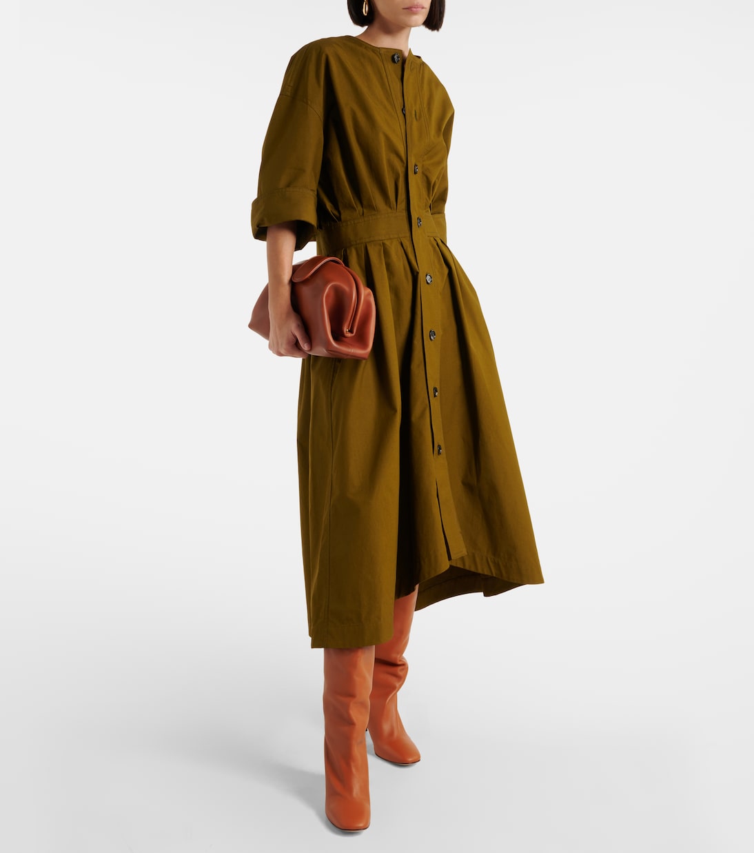 Roberta leather knee-high boots | Souliers Martinez