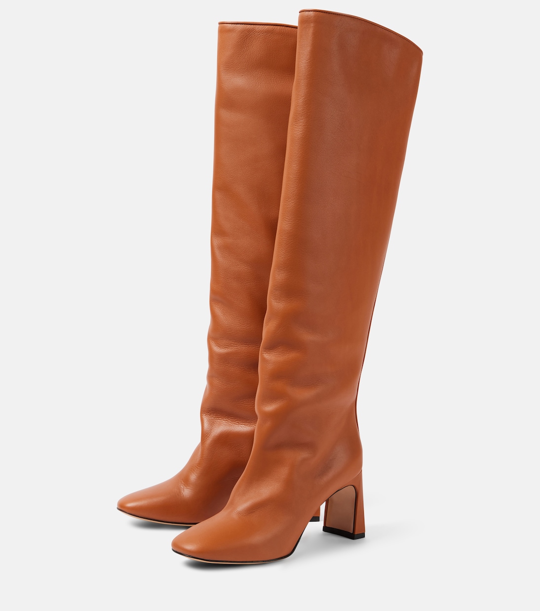 Roberta leather knee-high boots | Souliers Martinez