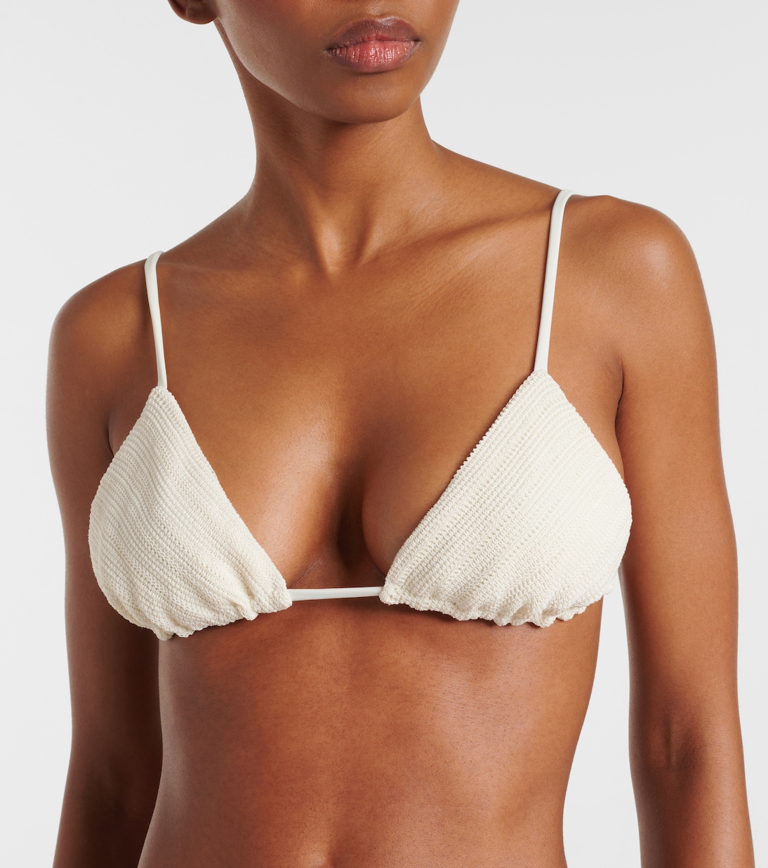 Bikini-Oberteil Gianni aus Häkelstrick | Faithfull