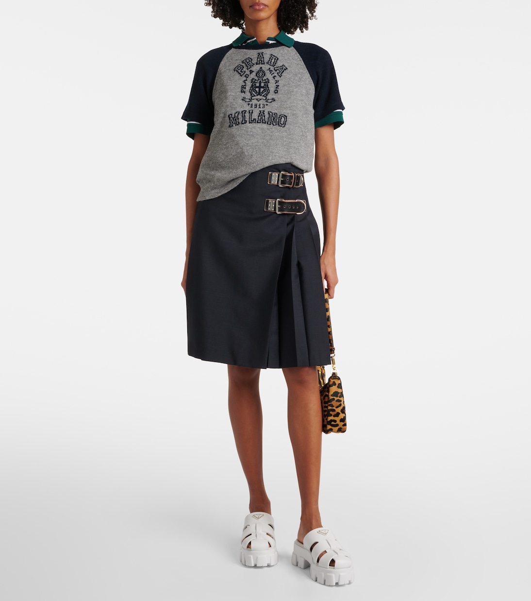 Platform fisherman sandals | Prada