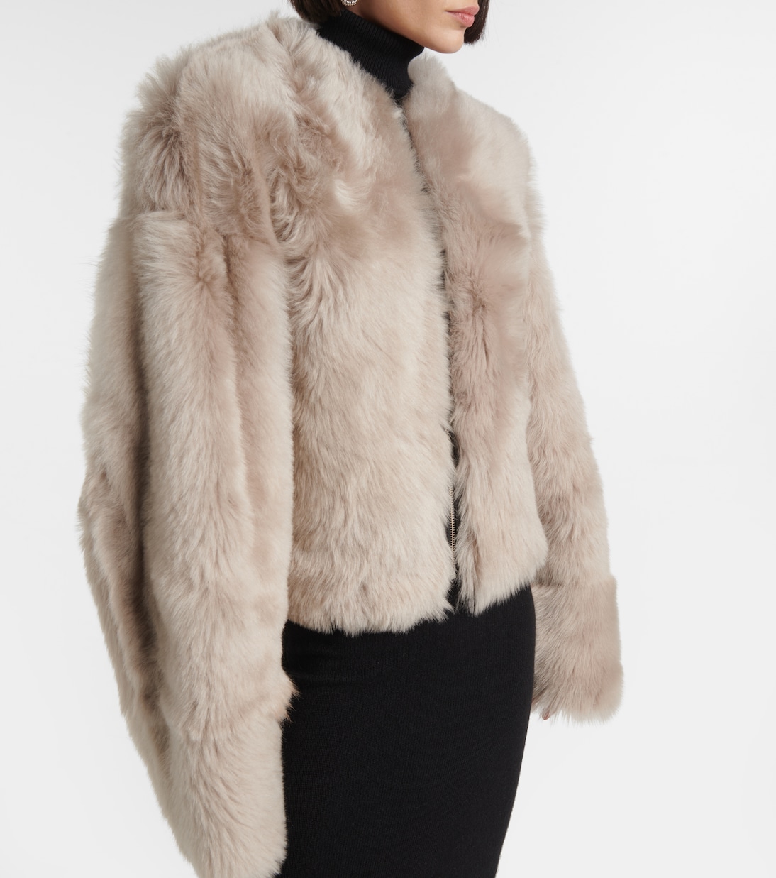 Chaqueta Dianne de borrego | Nour Hammour