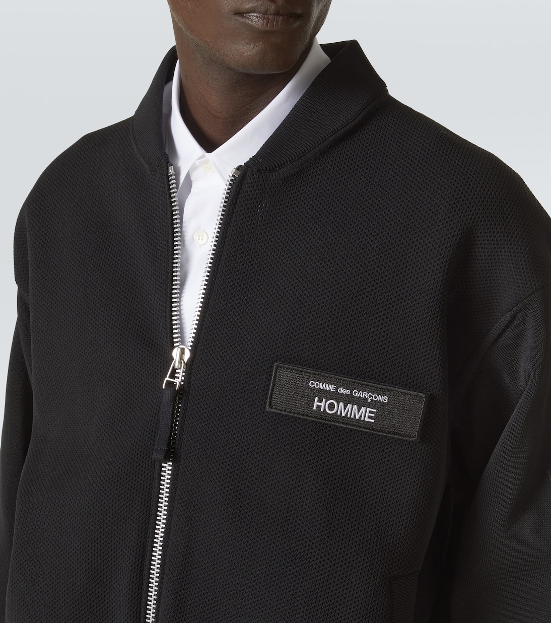 Knitted jersey bomber jacket | Comme des Garçons Homme