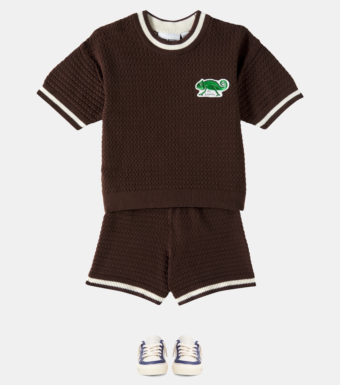 Top de croché de algodón con aplique | Mini Rodini