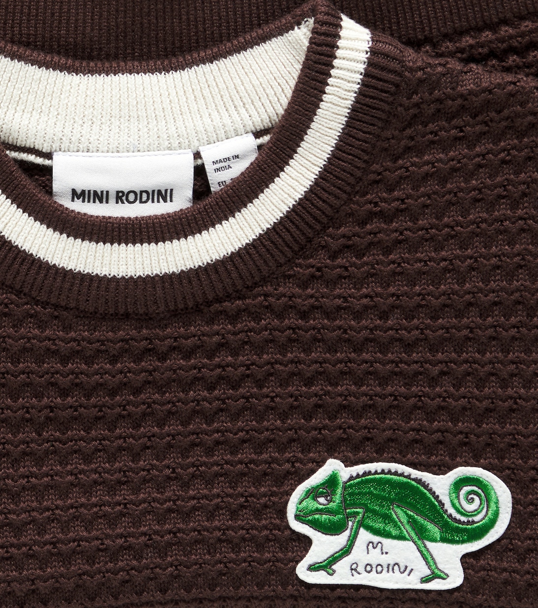 Top de croché de algodón con aplique | Mini Rodini