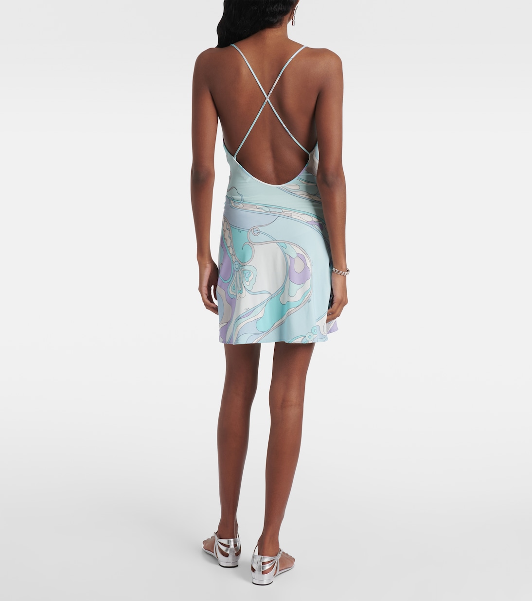 Slipdress Orchidee aus Jersey | Pucci