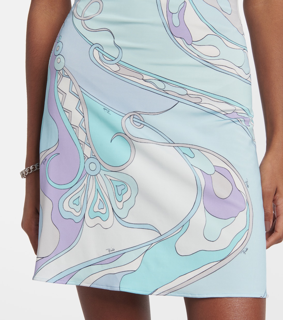 Slipdress Orchidee aus Jersey | Pucci