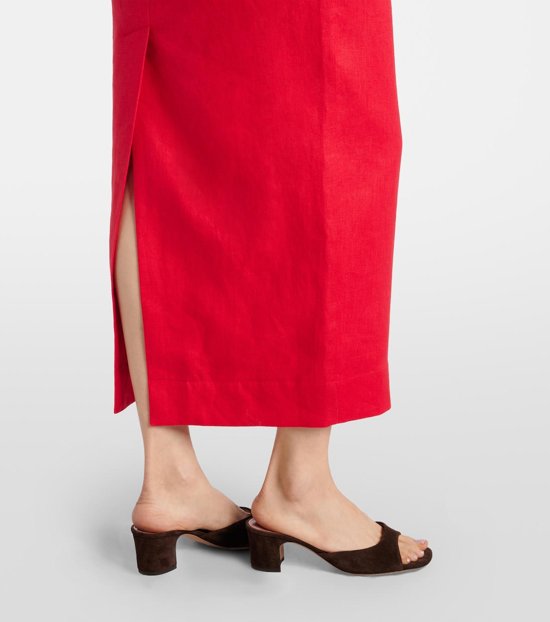 Jupe crayon Bonnie en lin | Posse