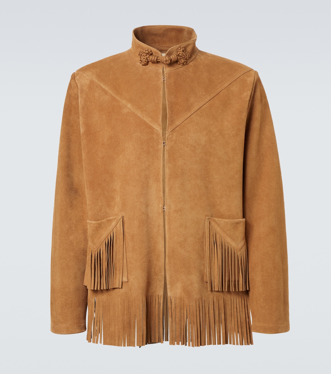 Fringed suede jacket | Valentino
