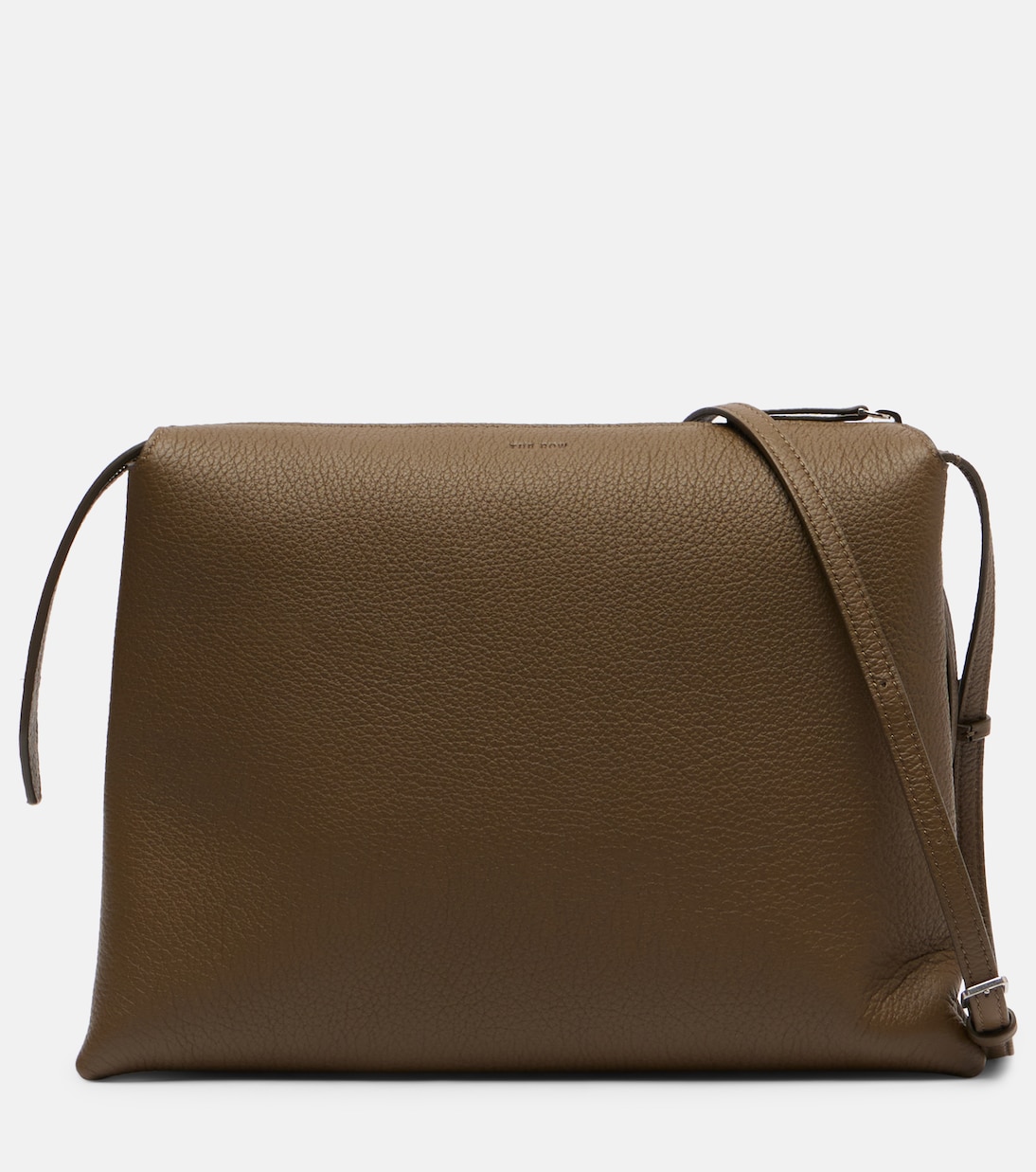 Nu Twin Small leather shoulder bag | The Row