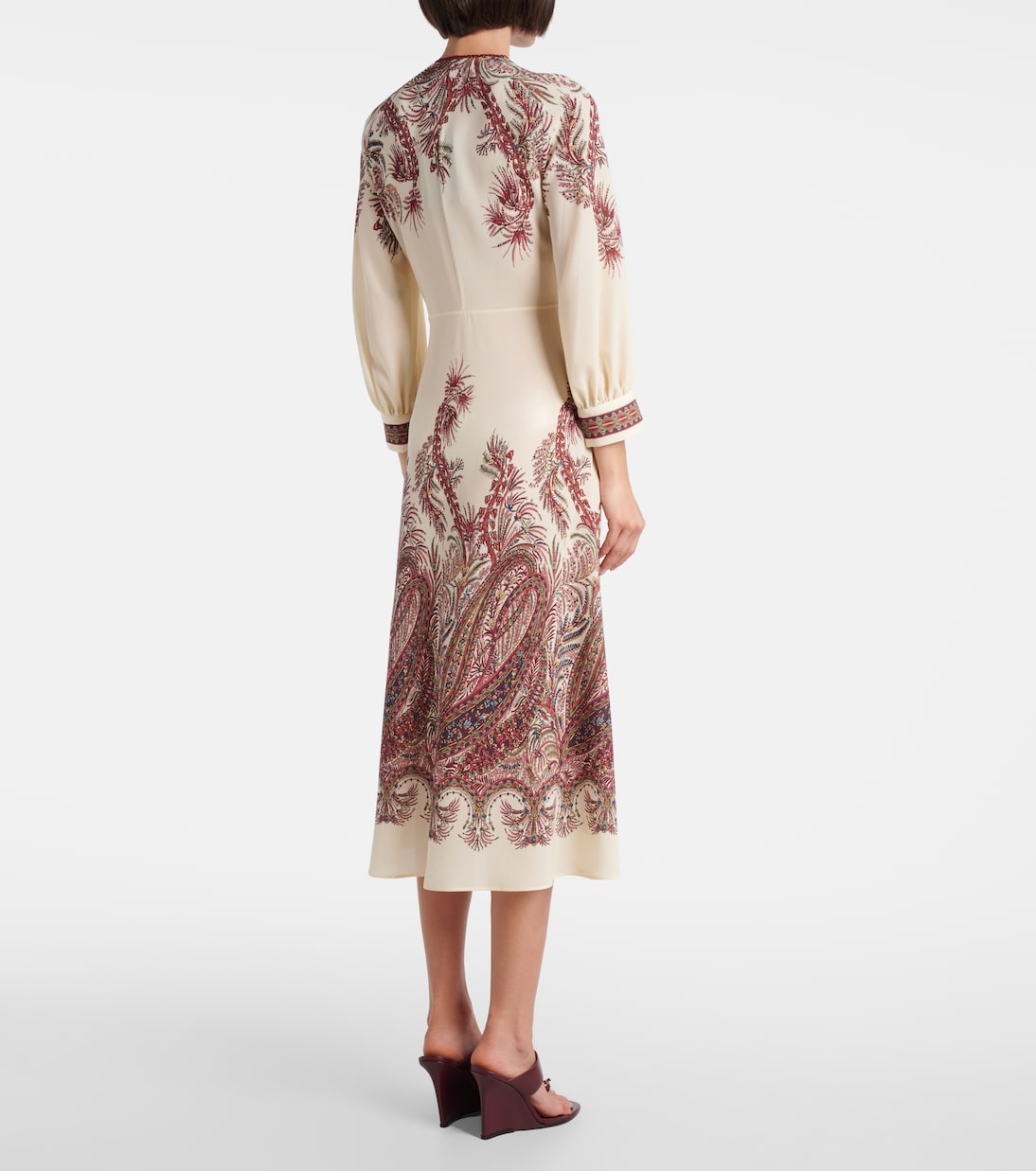 Abito chemisier con stampa paisley | Etro