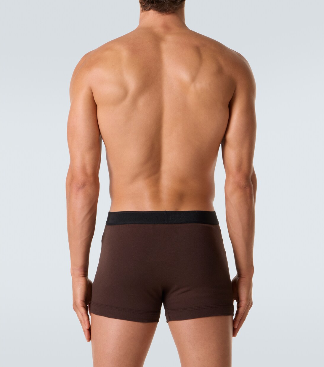 Logo cotton-blend boxer briefs | Tom Ford