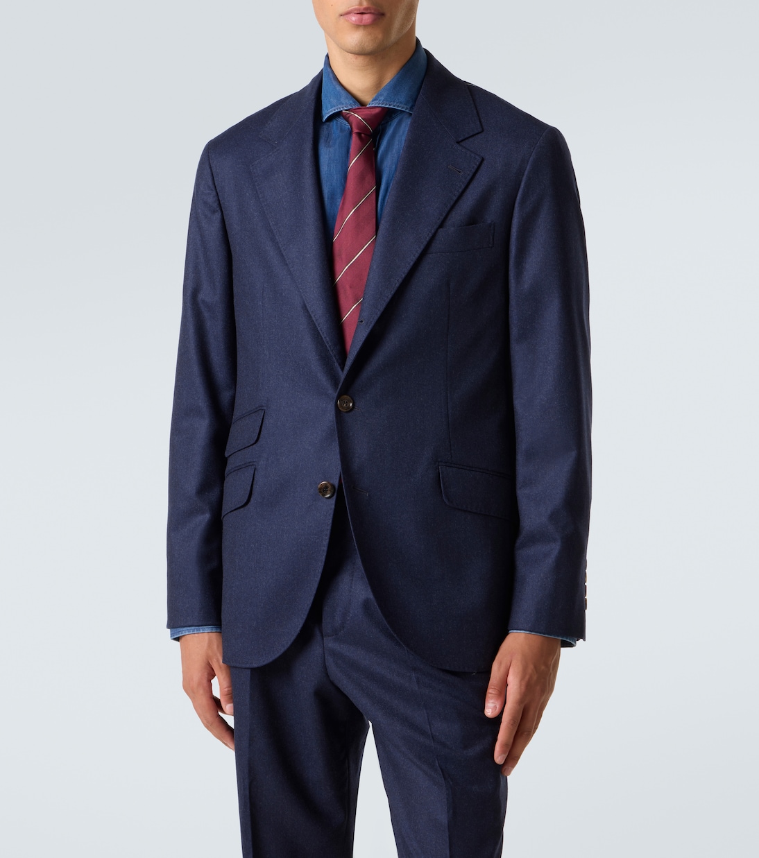 Anzug aus Schurwolle | Brunello Cucinelli