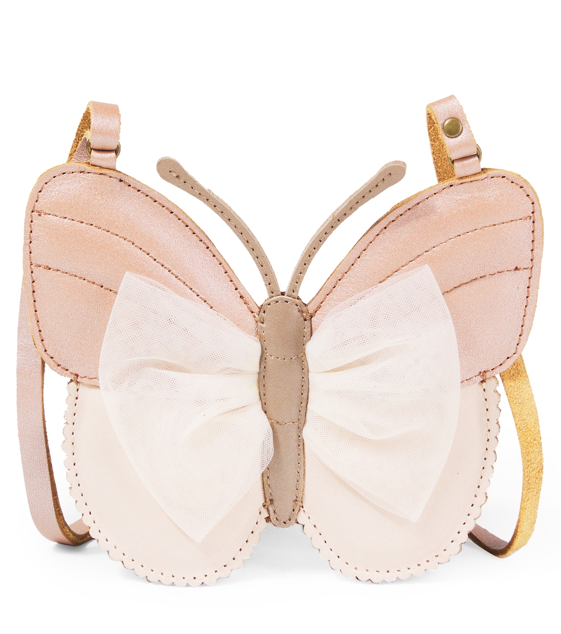 Vlinder leather bagpack | Donsje