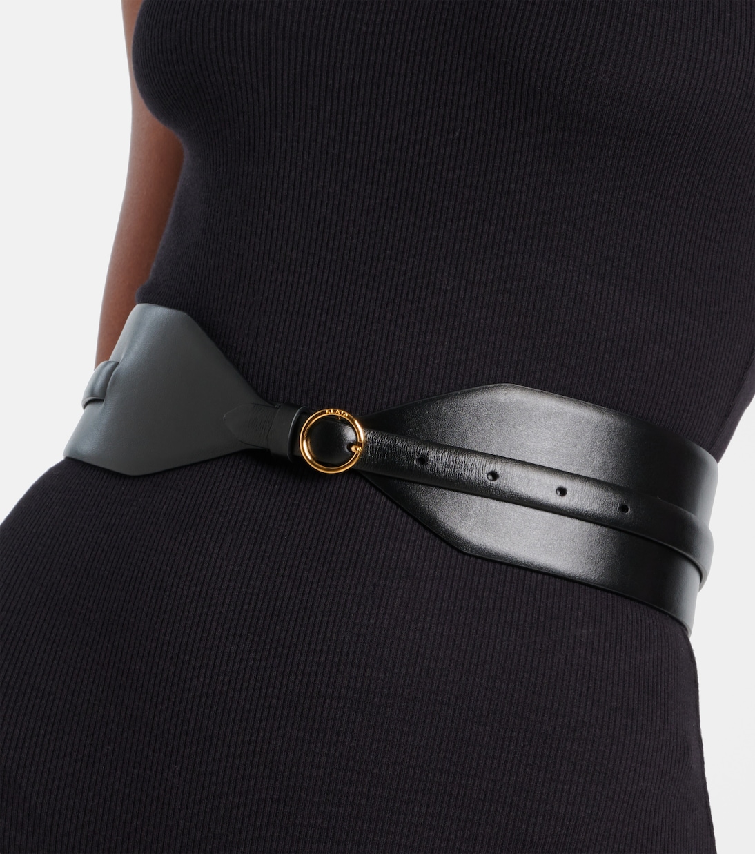 Double Large leather belt | Alaïa