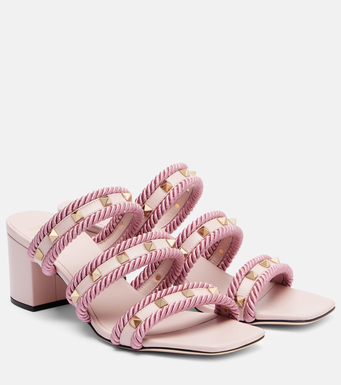Rockstud Torchon 60 leather mules | Valentino Garavani