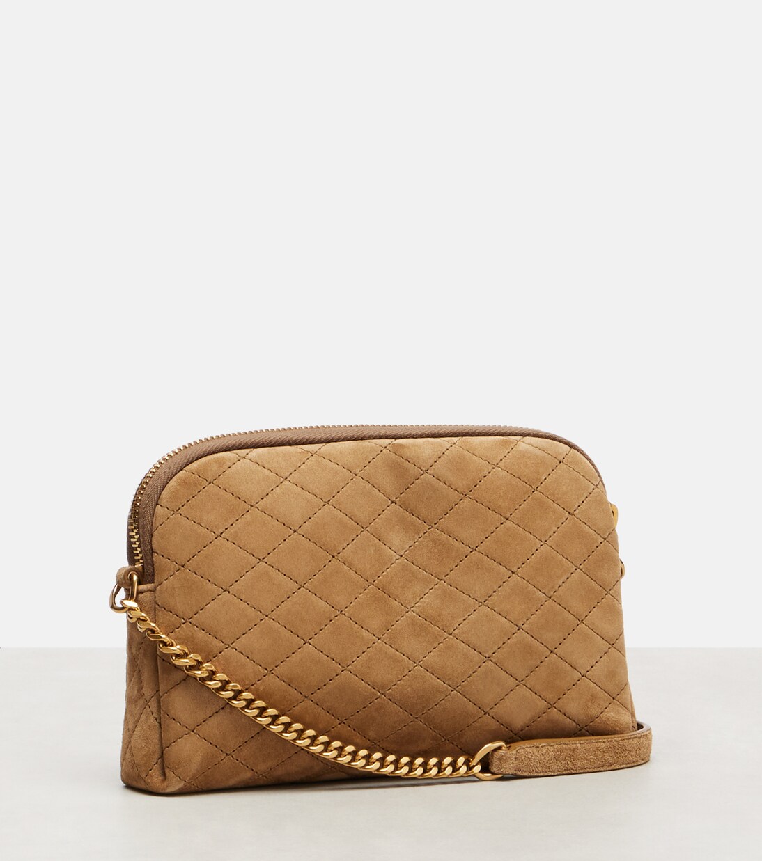 Gaby quilted suede crossbody bag | Saint Laurent