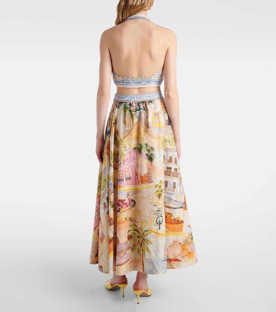 Bedrucktes Bralette aus Baumwolle | Farm Rio