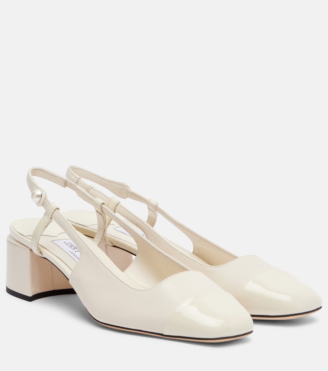 Elisa 45 leather slingback pumps | Jimmy Choo