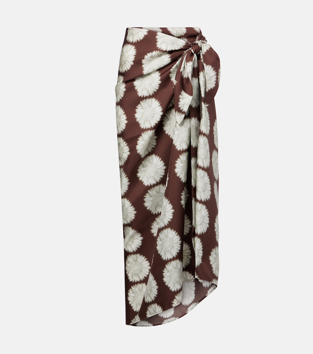 Bedruckter Pareo aus Seide | Asceno