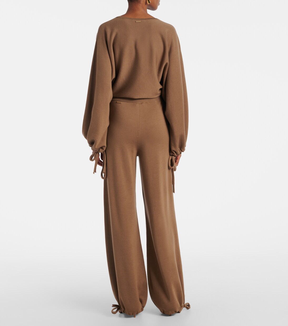 Pantalon ample en laine | Max Mara