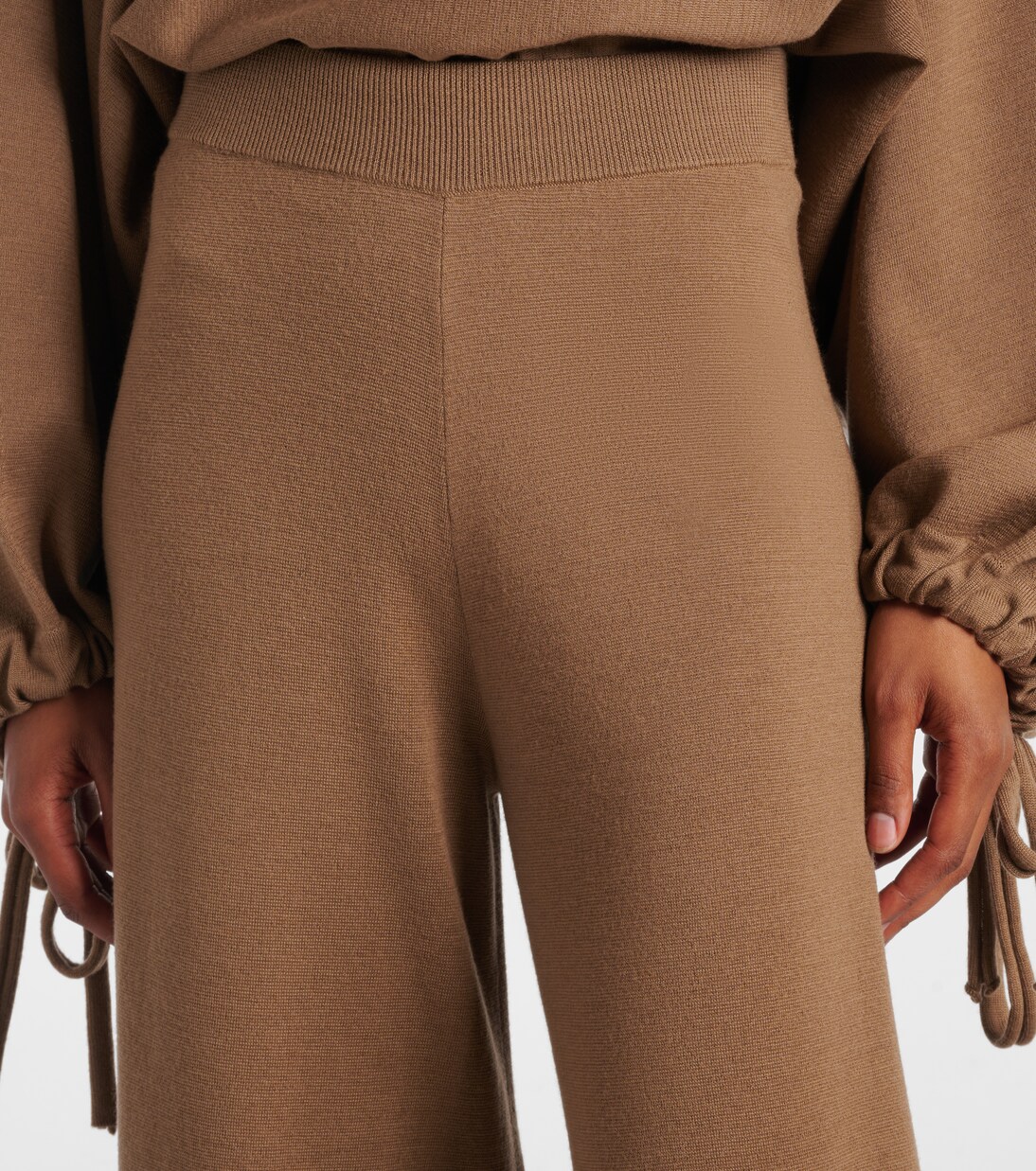 Pantalon ample en laine | Max Mara