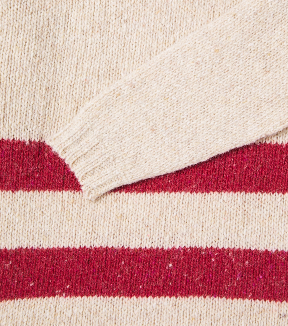 Idaho wool-blend tweed sweater | Cozmo