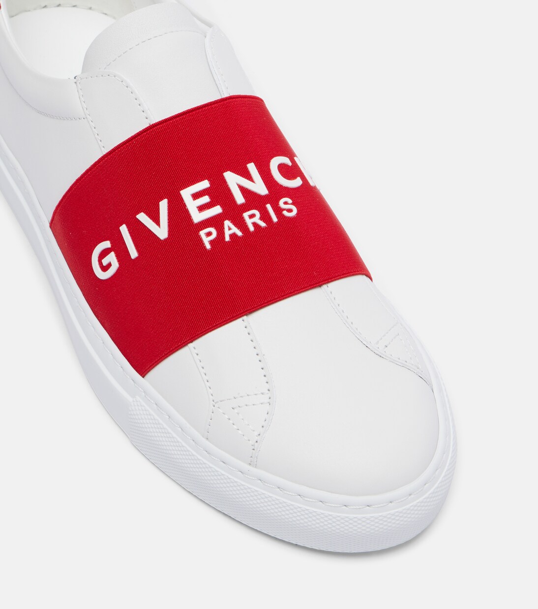 Urban Street logo leather slip-on sneakers | Givenchy