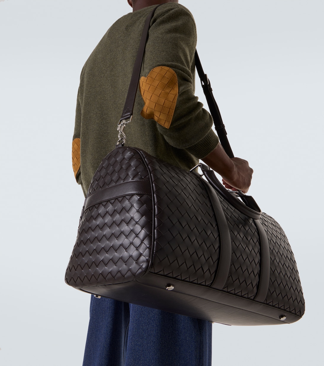 Intrecciato leather duffel bag | Bottega Veneta