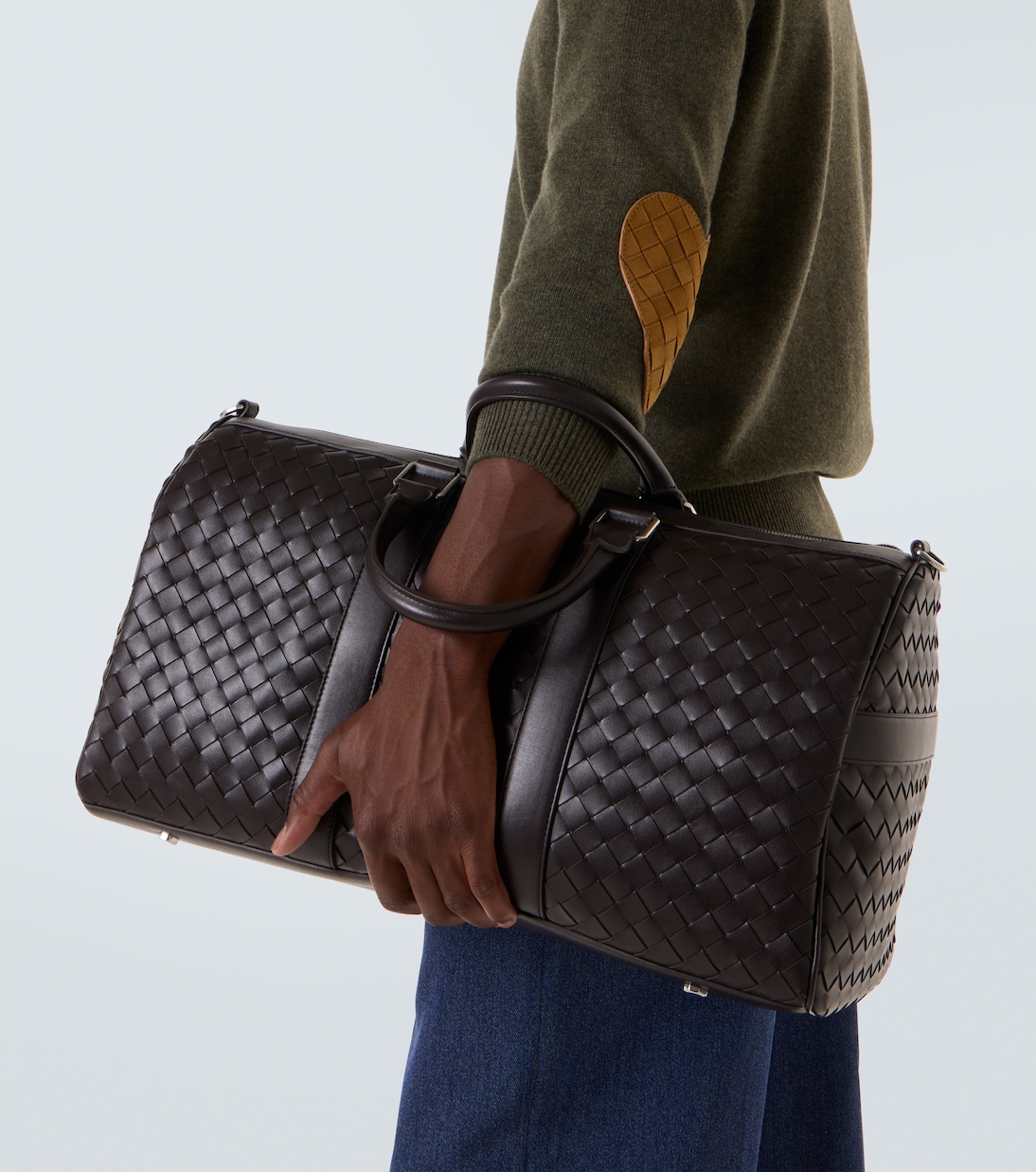 Intrecciato leather duffel bag | Bottega Veneta