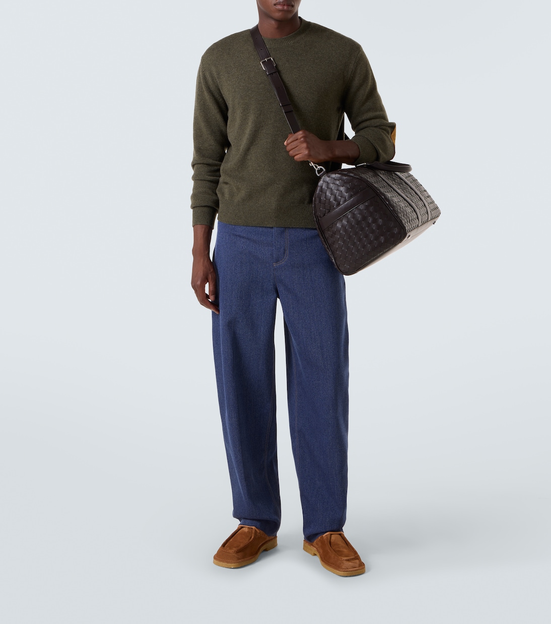 Intrecciato leather duffel bag | Bottega Veneta