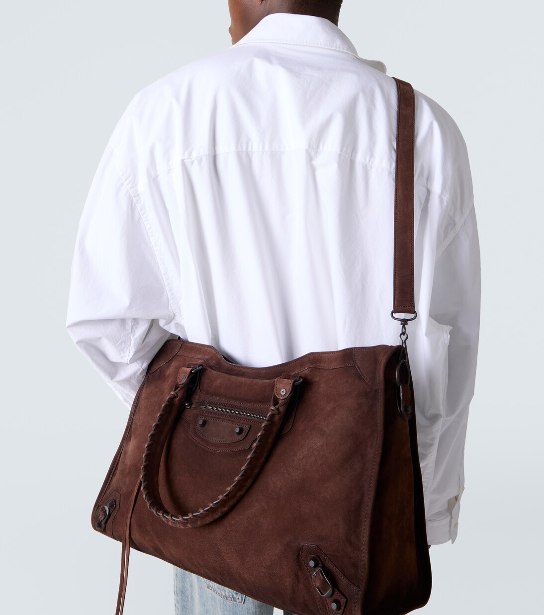 Le City Large suede tote bag | Balenciaga