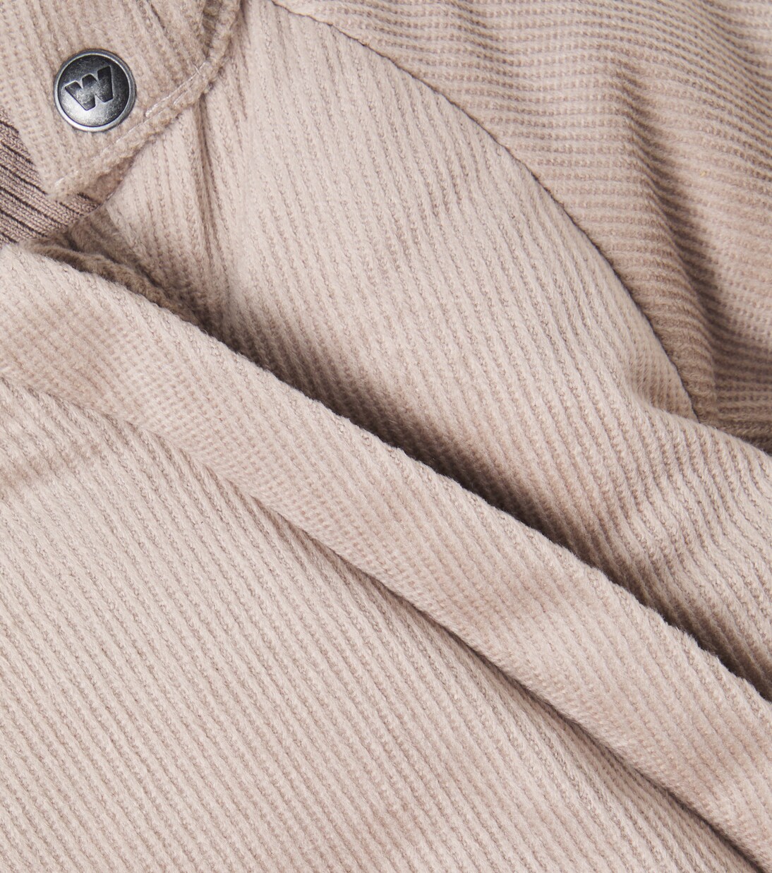 Baby Nallo corduroy snowsuit | Wheat