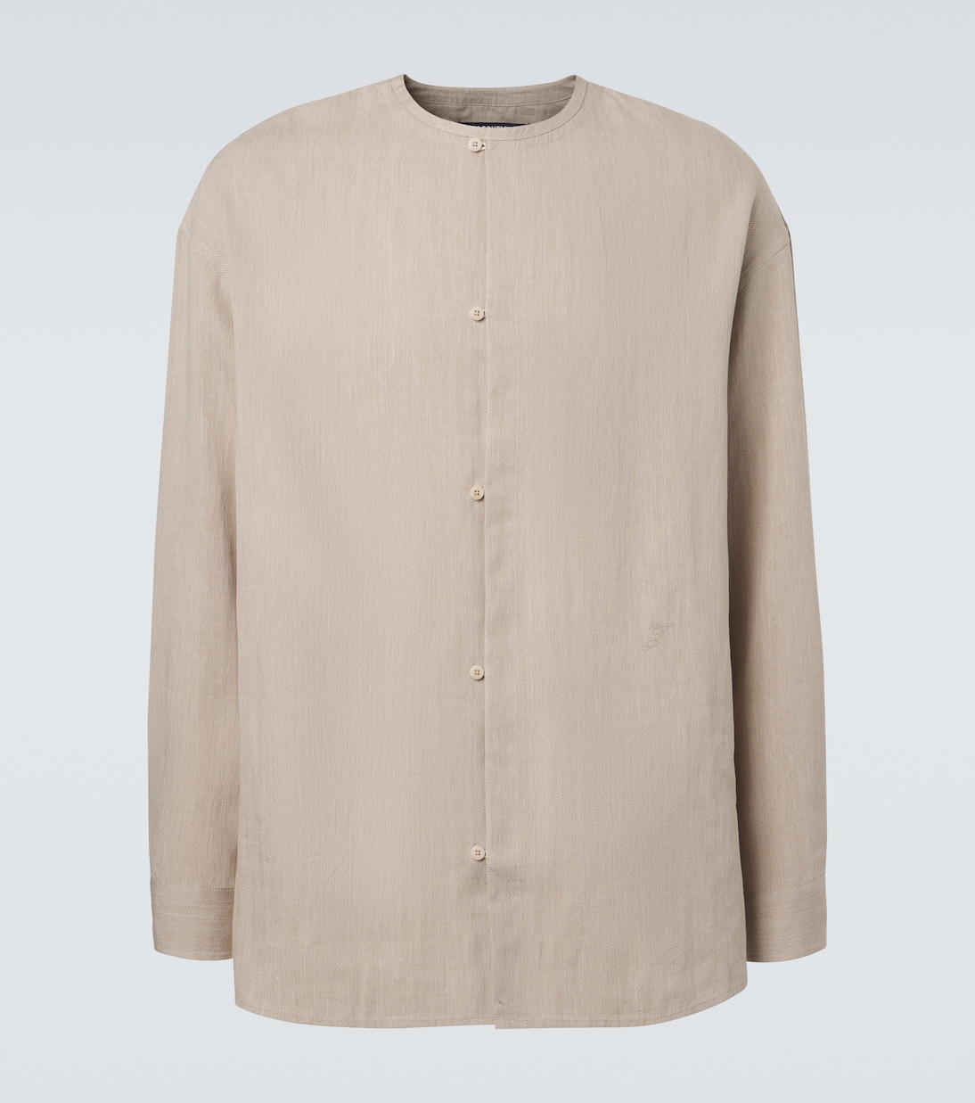 Camisa Pastro de mezcla de lino espigada | Jacquemus