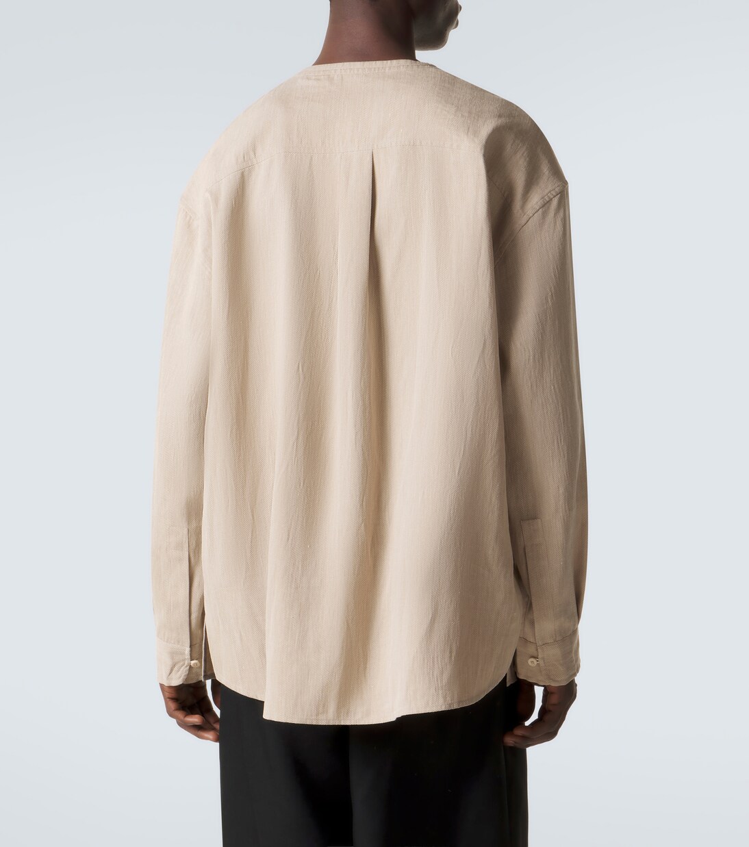 Camisa Pastro de mezcla de lino espigada | Jacquemus