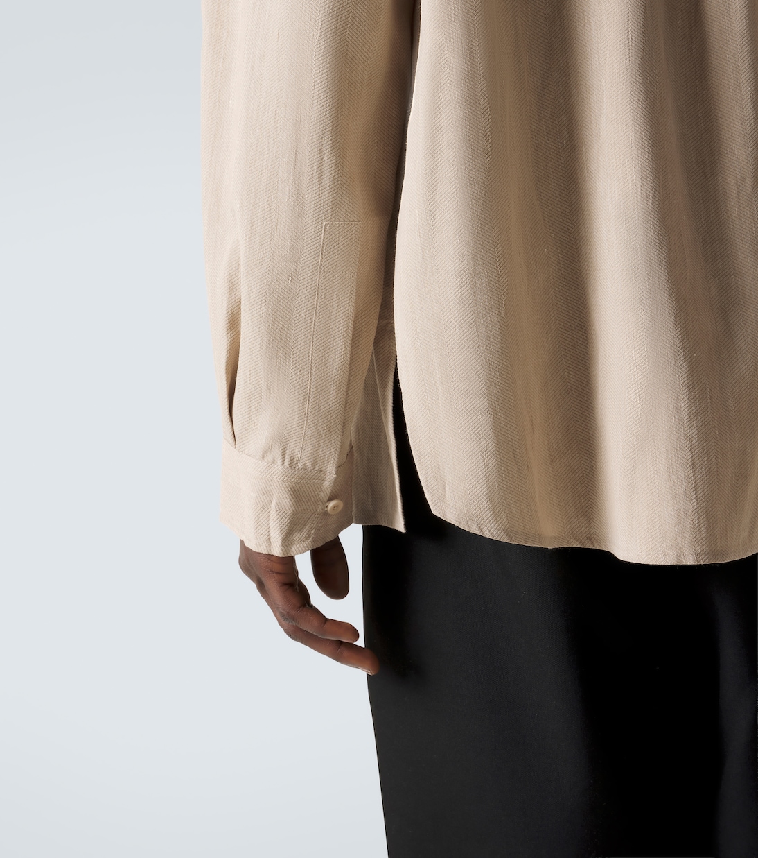 Camisa Pastro de mezcla de lino espigada | Jacquemus